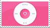 Pink Ipod nano stamp.