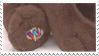 A brown webkinz paw.