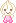 White dollop chibi with a pink body.