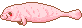 A pink manatee.