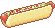A hot dog with onions and relish.