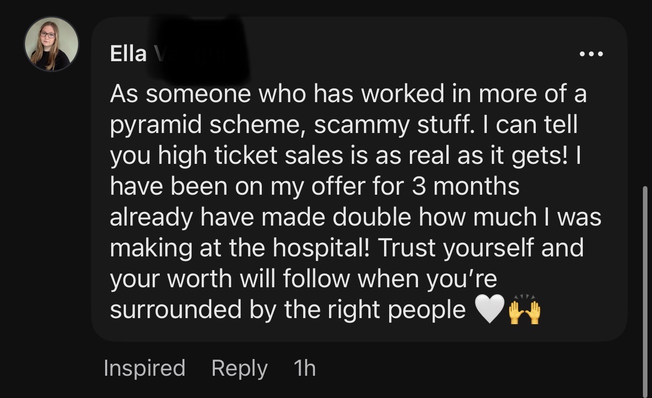 Ella doubled hospital income