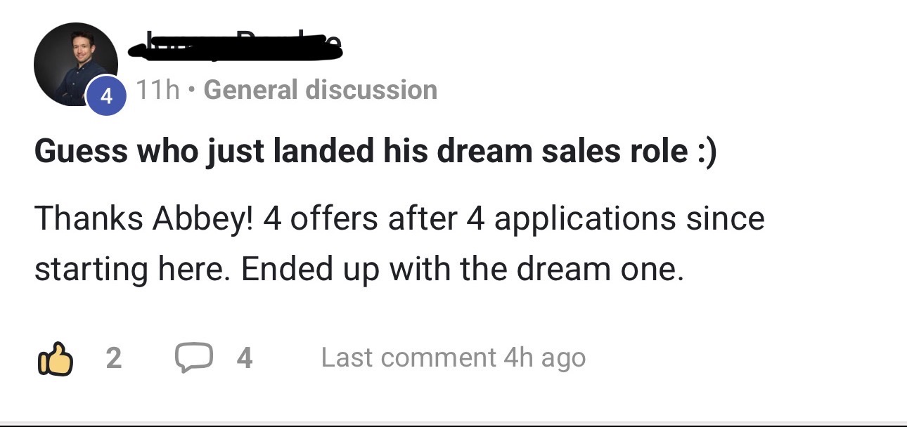 Jonny Pardoe shares his results and income growth from Permission to Sell Academy