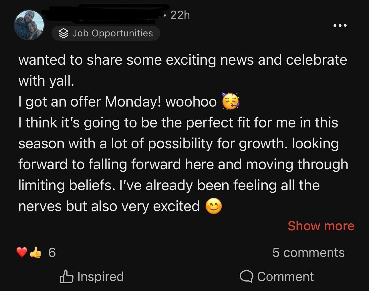 Client with zero prior experience landed a remote sales job after completing the Academy