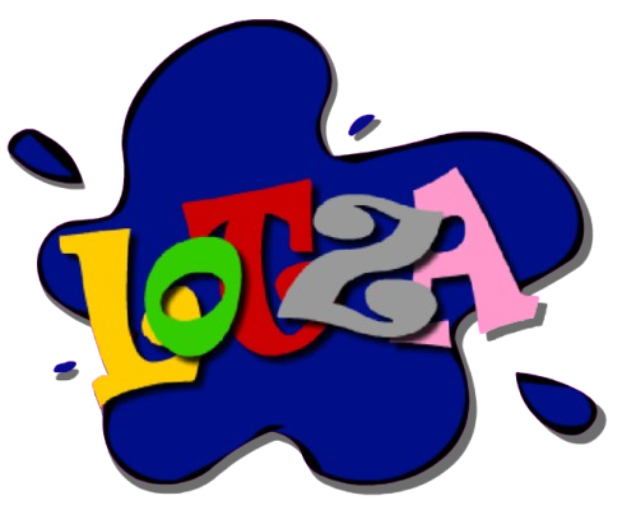 Lotza paint Splatter Logo