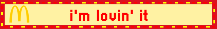 I'm lovin' it