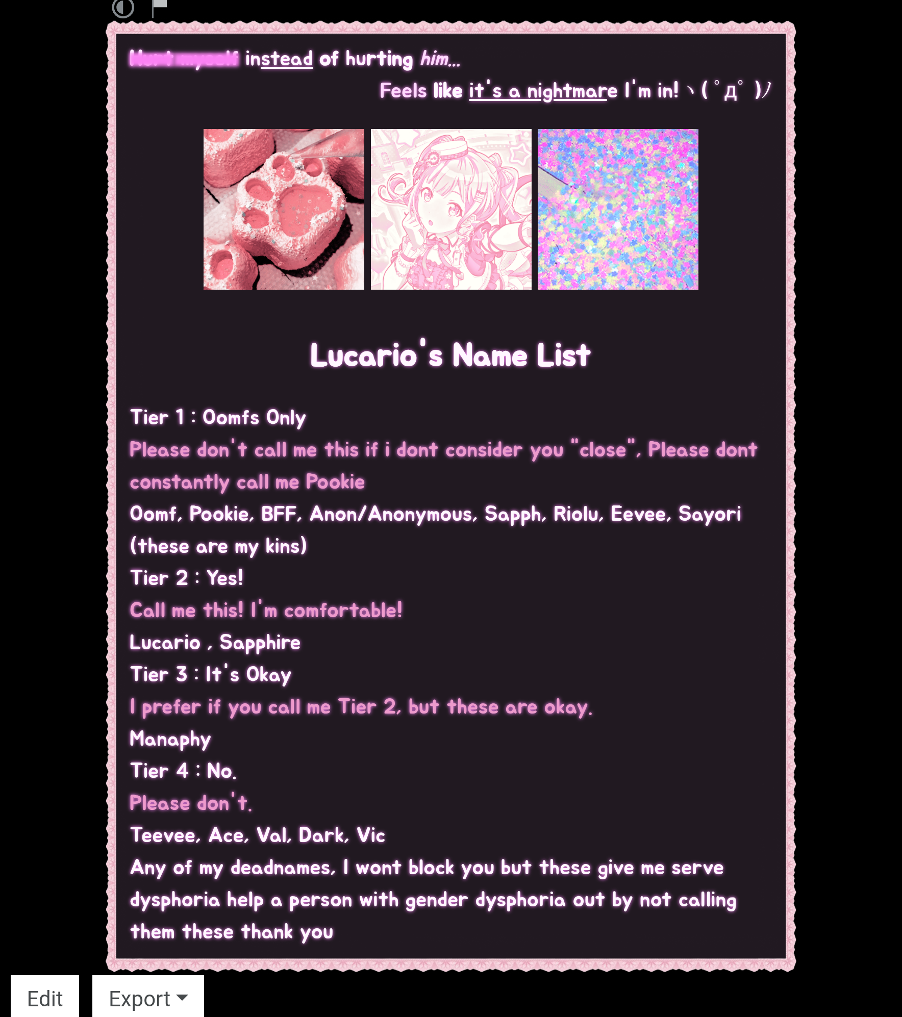 Simple Rentry 1 // /OdeToCrayola