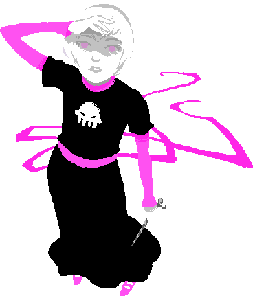 rose lalonde is LOOKINB AT YOU....