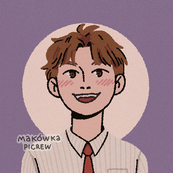 boy-moding girl in a striped shirt and tie