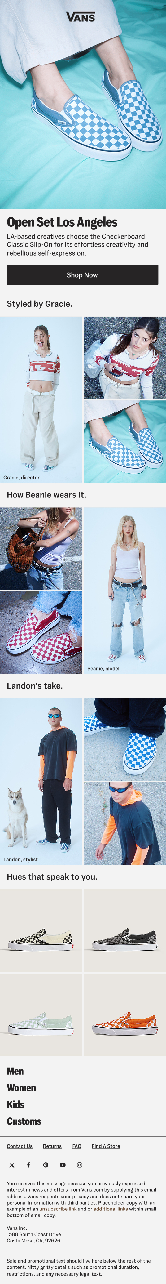 image of website template