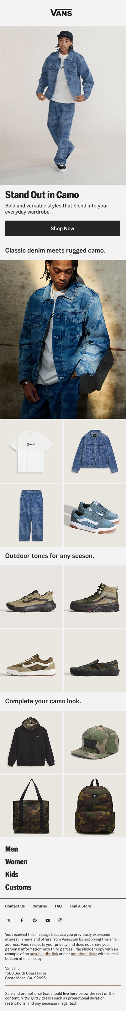 image of website template