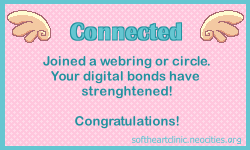 Connected: joined a webring or circle. Your digital bonds have strenghtened!