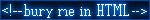 Bury me in HTML blinkie