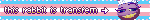 The Amazing Digital Circus Jax This rabit is transfemme