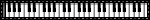 Piano in the shape of a blinkie