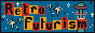 Retro futurism button
