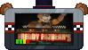 FNAF (movie) Freddy Fazbears pizza sign stamp