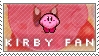Kirby fan stamp