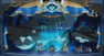 Cookie Run Kingdom Shadow Milk Cookie puppetering the main characters