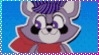 Indigo Park Rambley the raccoon with his train conductor outfit rocking back and forth