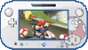 Mario Kart with a Wii U shaped border