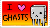Minecraft I heart ghasts