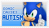 Sonic causes autism
