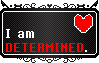 Undertale I am determined