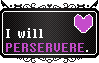 Undertale I will persevere