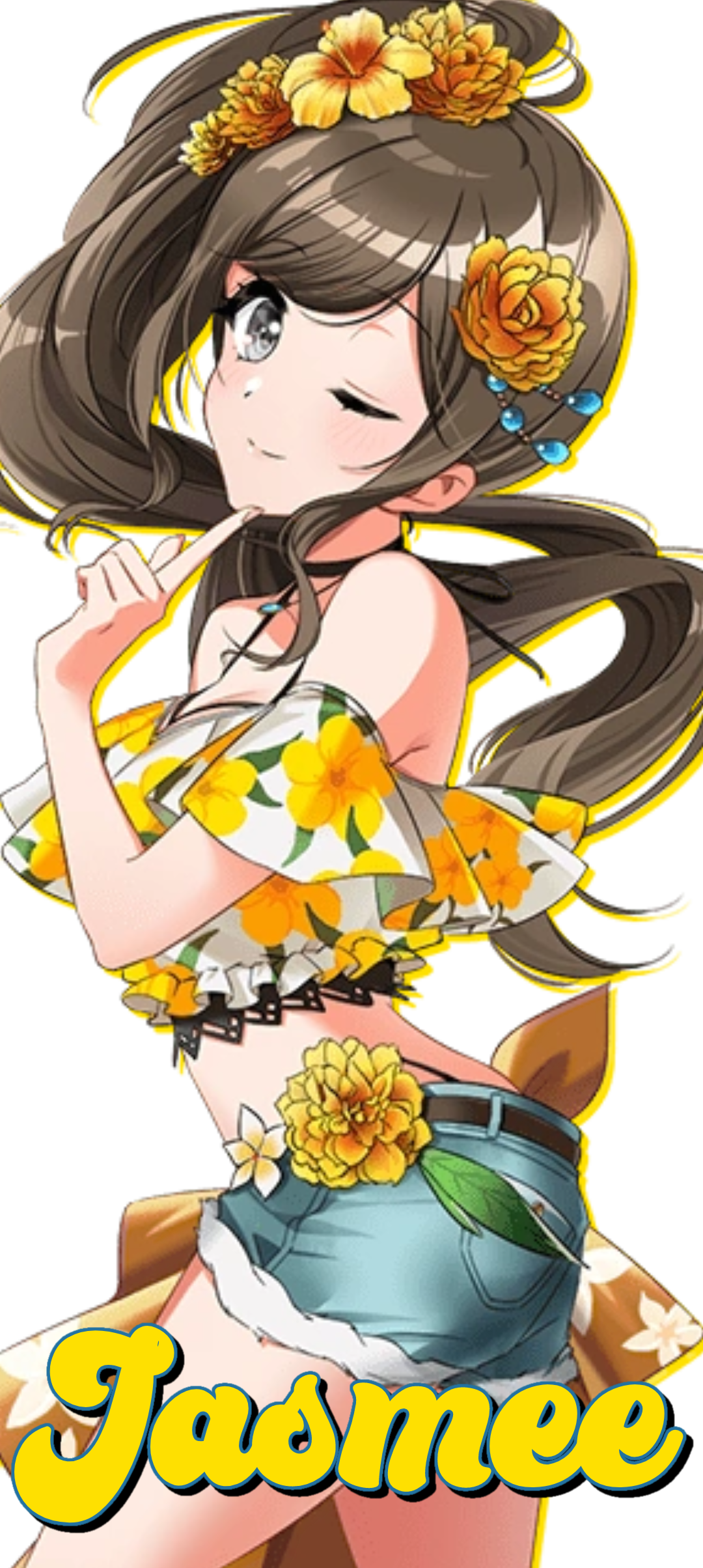 Marika Mizushima representing Jasmine