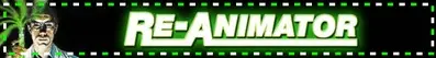 a blinkie with the logo for the movie Re-animator 