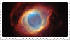 a stamp of a nebula