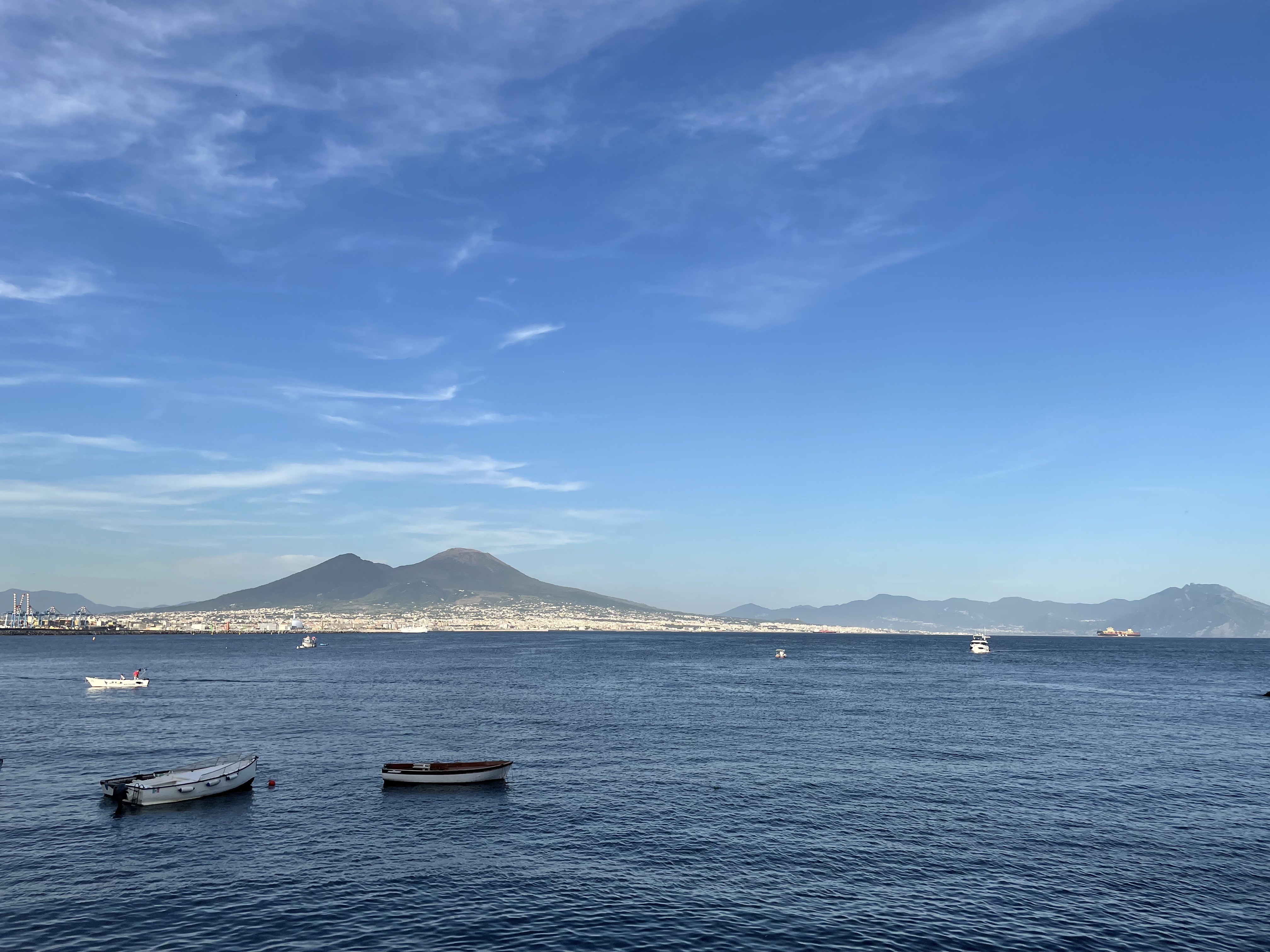 The gulf of Naples.