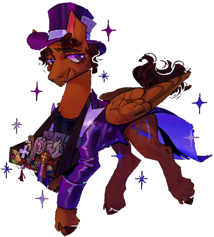 Lucheni Ponyfication ♡ ART CREDIT: no-more-mystery on TUMBLR