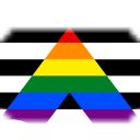straight ally, like i support lgbt and stuff