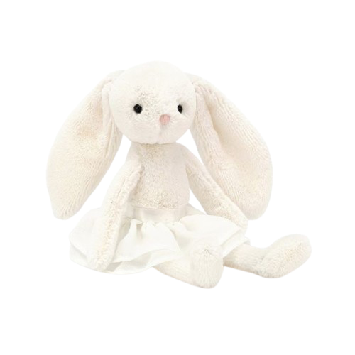 pink bunny with skirt