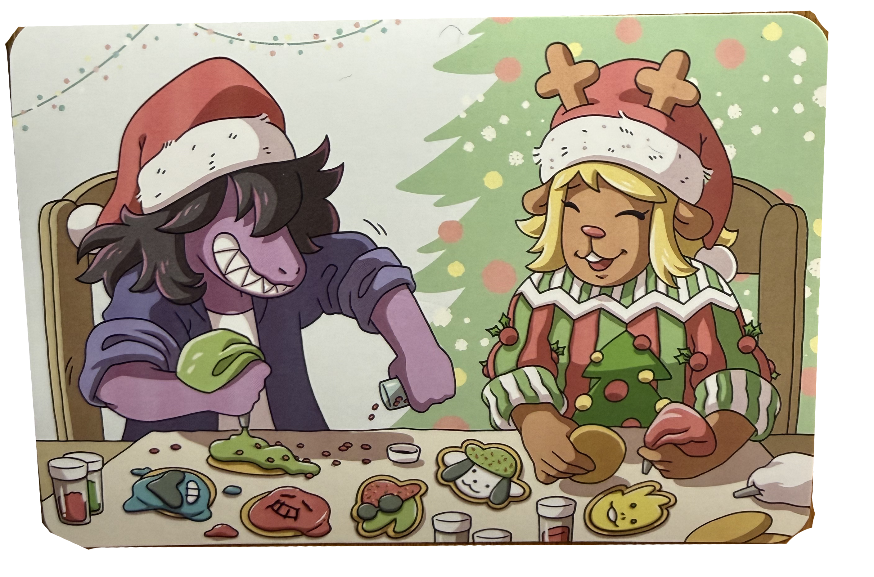Susie and Noelle Christmas Print