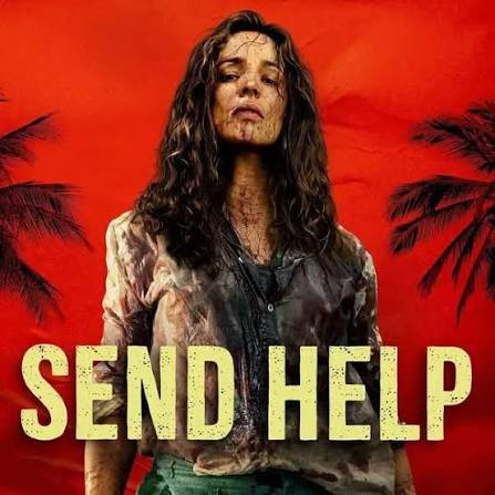 a poster of send help the movie