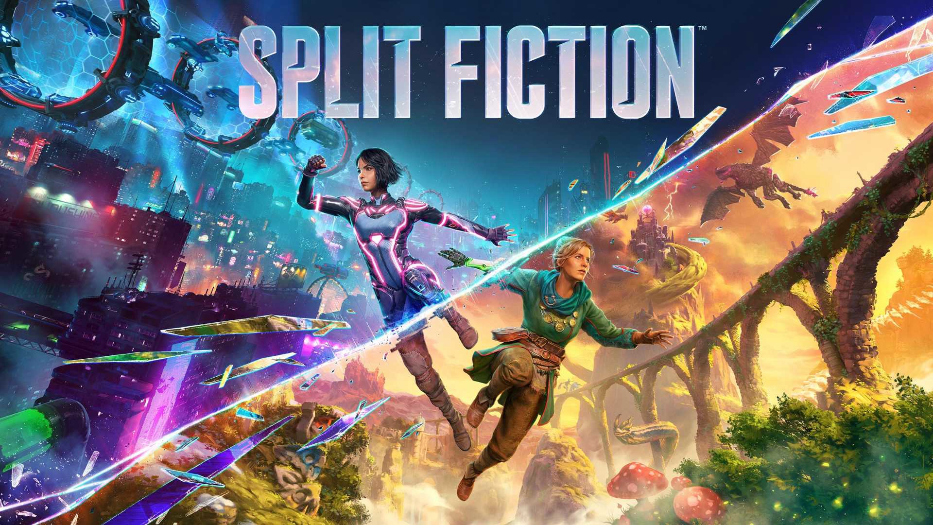a poster of splitfiction