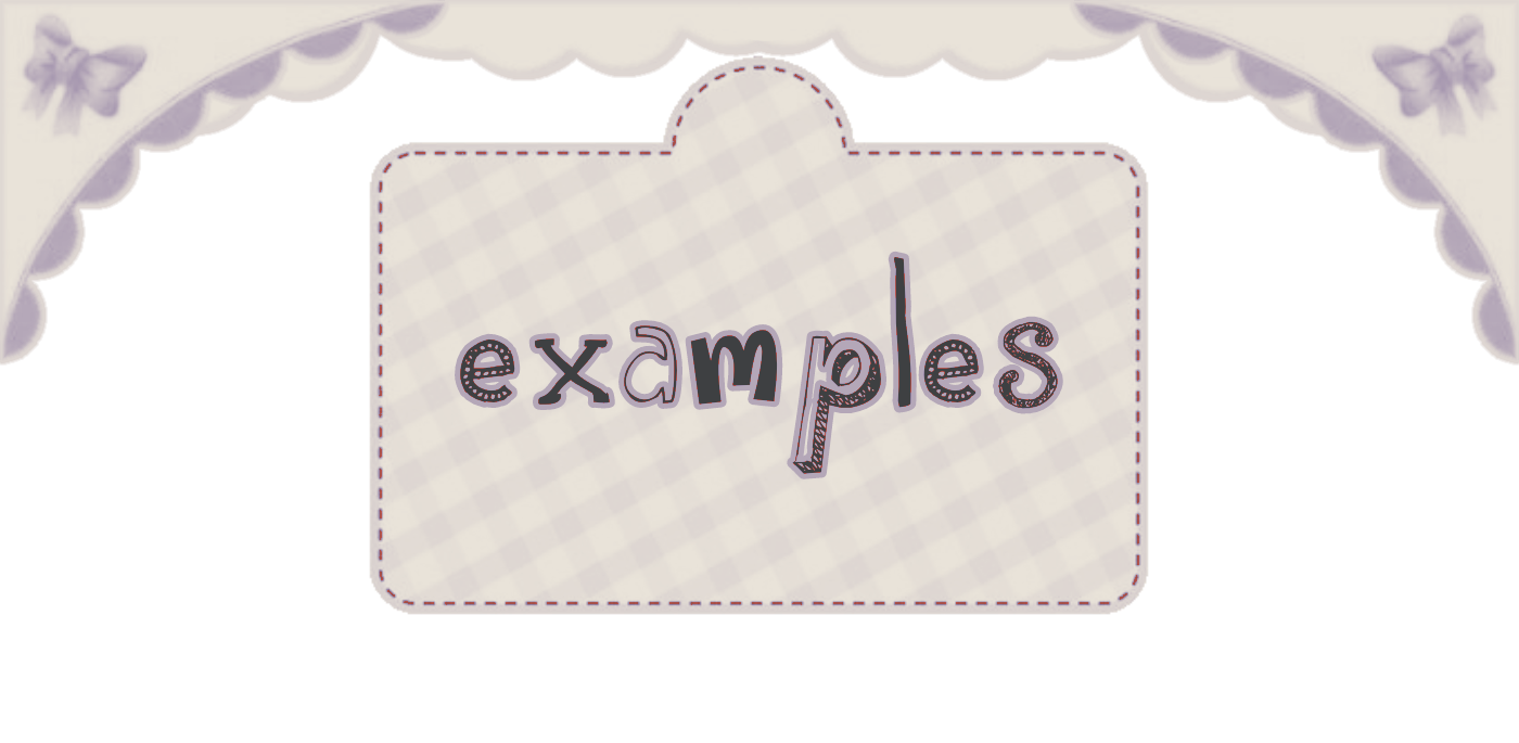 examples