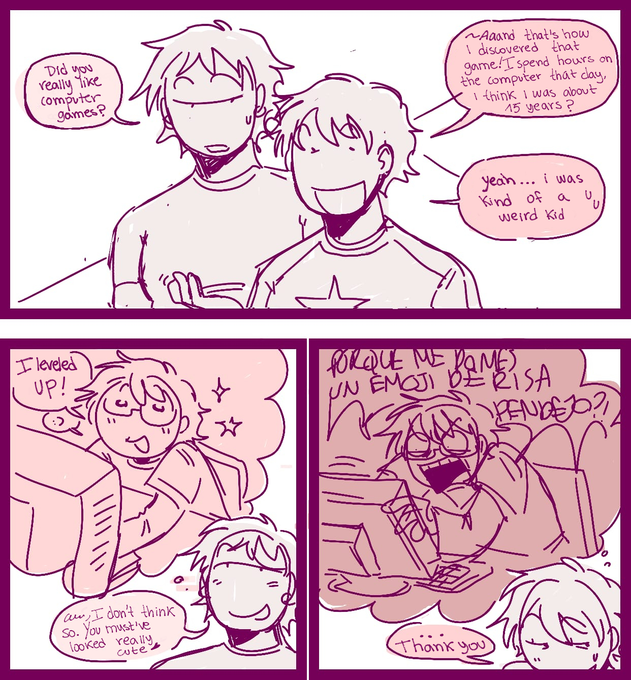 Mini comic in English
