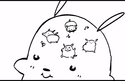 Dancing dog animation