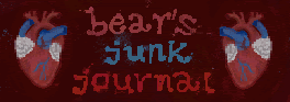 bears junk journal site button