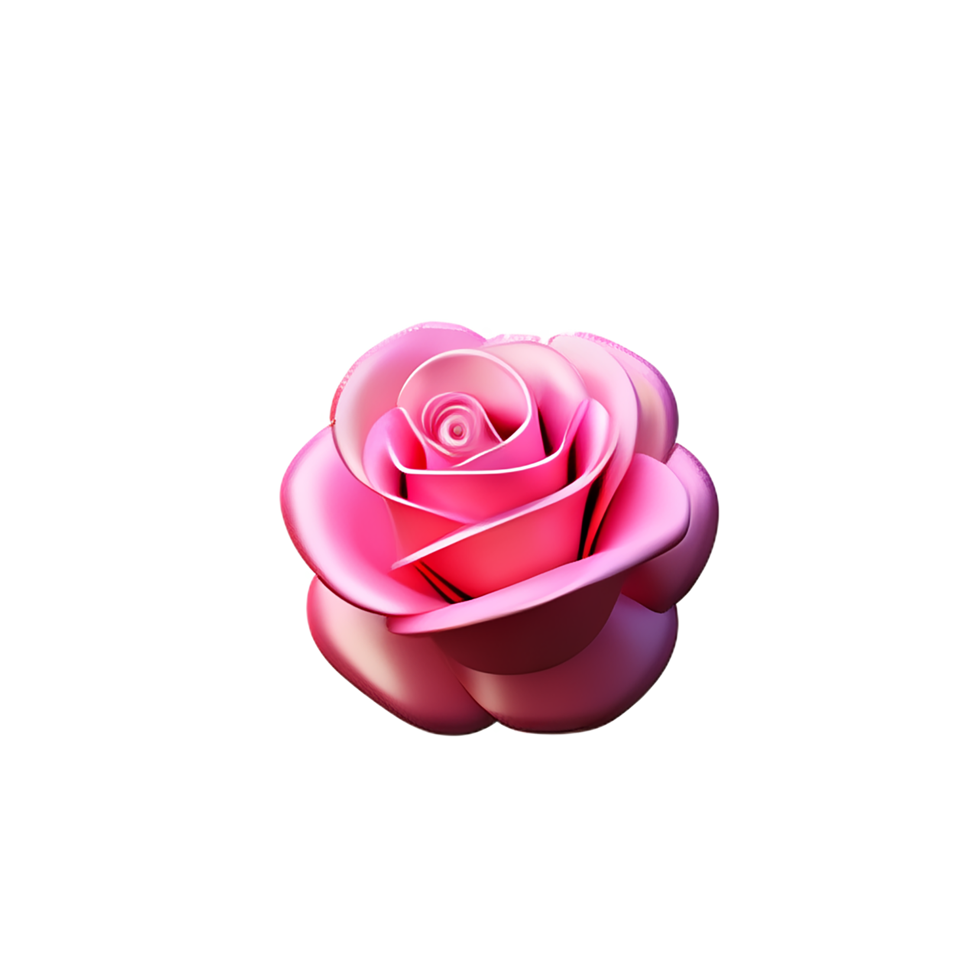 pink rose icon