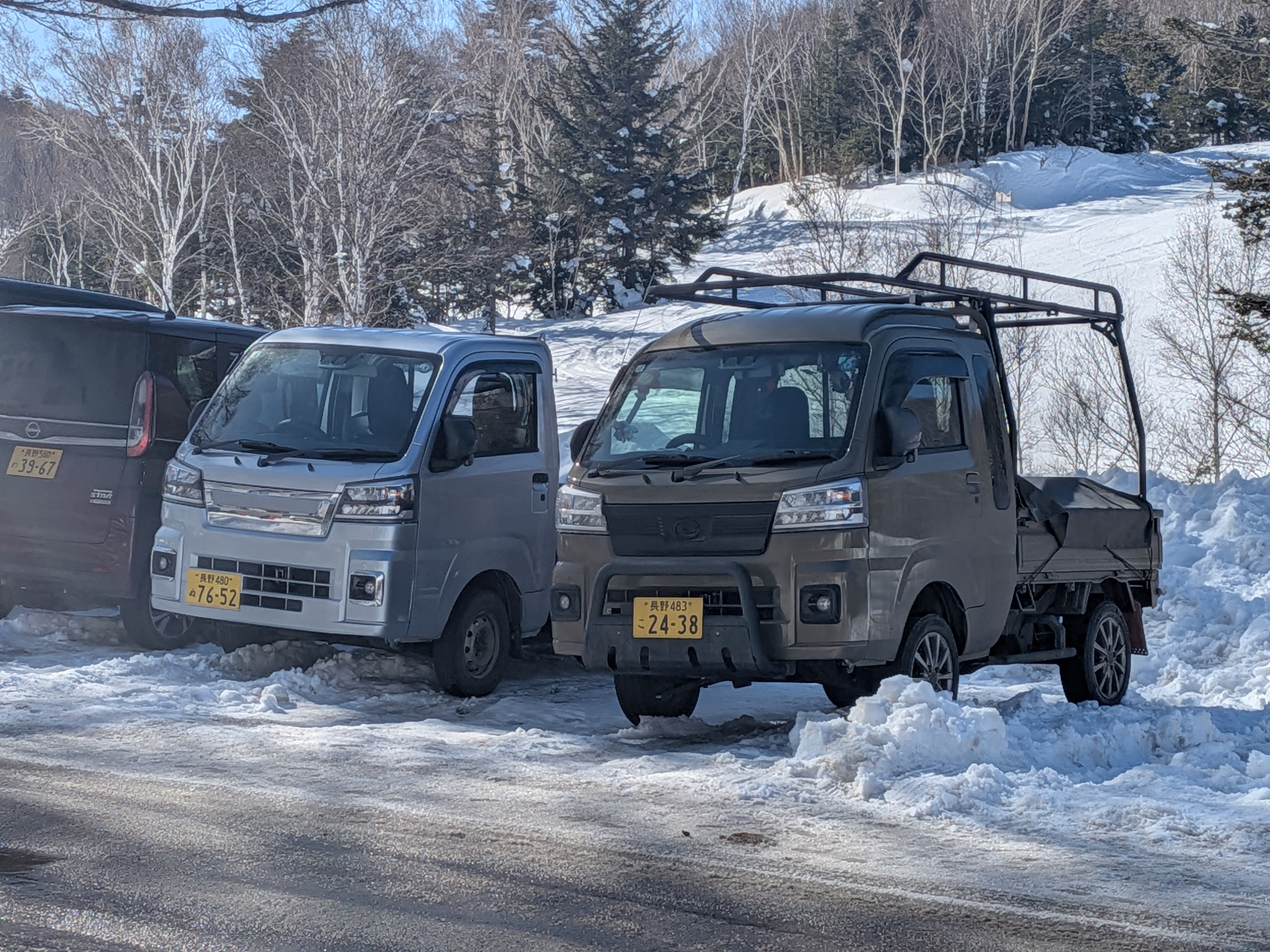 Tiny Japanese work trucks