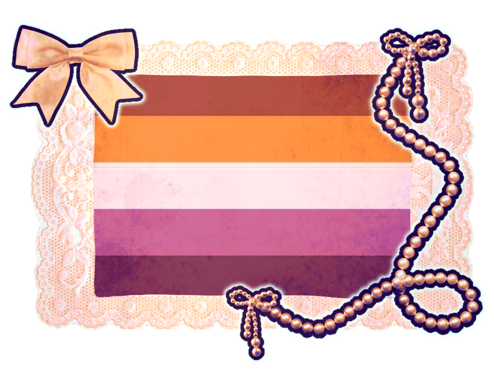 lesbian flag