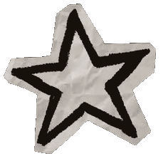 paper star pixel