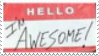 HelloImAwesome!