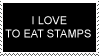 ILOVETOEATSTAMPS
