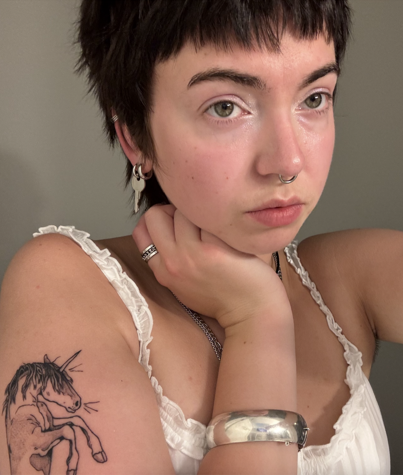 Portrait of the artist